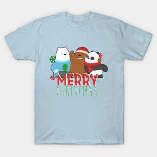 Merry Christmas Bears T-Shirt